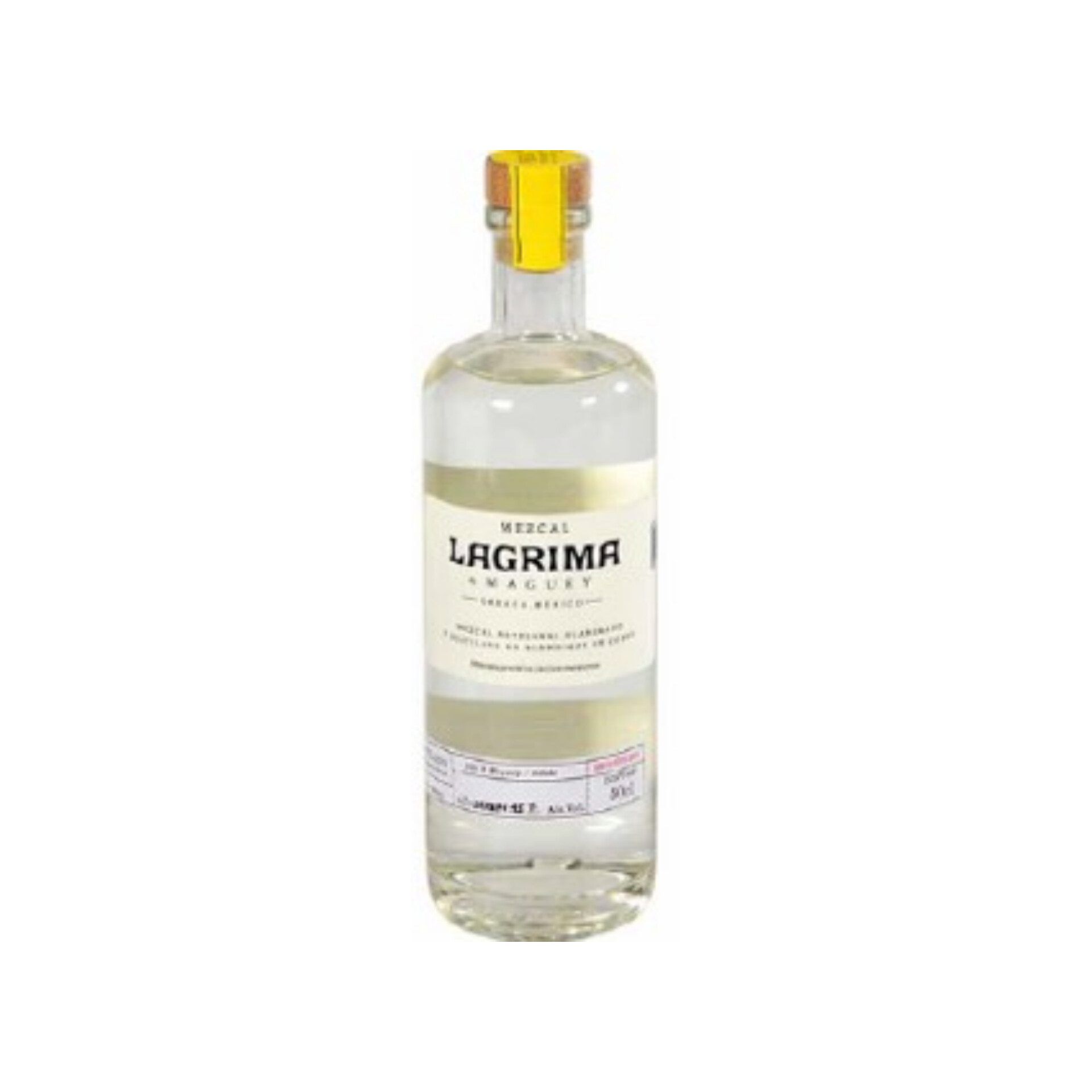 EAm Lagrima Tobalá Mezcal Lágrima de Maguey 100% agave Tobalá destilado con cáscara de piña