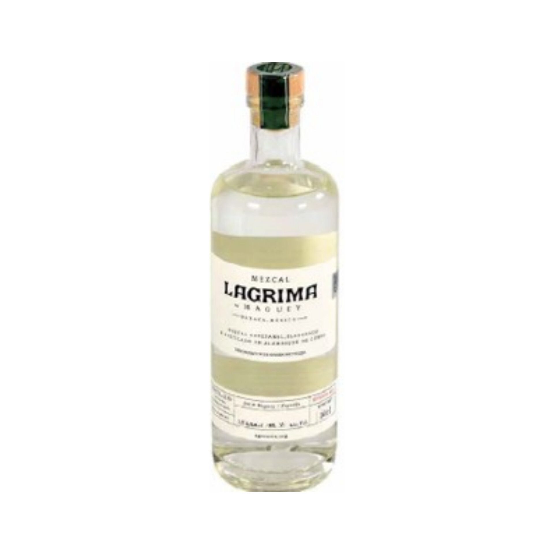 EVe Lagrima Espadin Mango Mezcal Lágrima de Maguey 100% agave Espadín destilado con cáscara de mango petacón